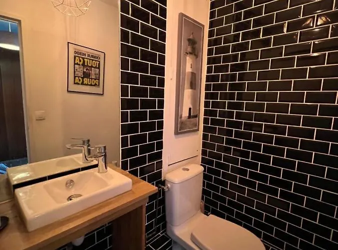 Above Eiffel Tower View Balcony Apartament Paryż