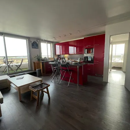 Above Eiffel Tower View Balcony